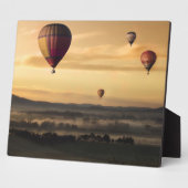 Plaque Photo Ballons à air chauds (Côté)