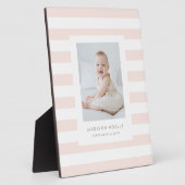 Plaque Photo Bandes simples (Côté)