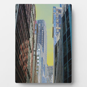 Plaque Photo Bank of New York Building Manhattan New York