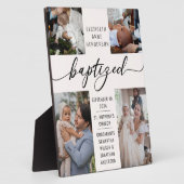 Plaque Photo Baptisé Photo Collage Baptême Garde Baptême (Côté)