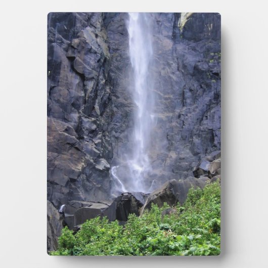 Plaque Photo Bas de Bridalveil Falls, Yosemite, CA (Devant)