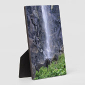 Plaque Photo Bas de Bridalveil Falls, Yosemite, CA (Côté)