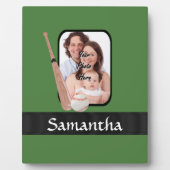 Plaque Photo Base-ball et batte (Devant)