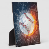 Plaque Photo Baseball (Côté)