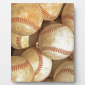 Plaque Photo Baseball (Devant)