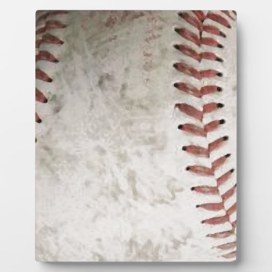 Plaque Photo Baseball (Devant)