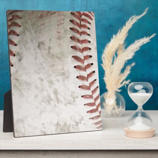 Plaque Photo Baseball (Côté)