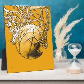 Plaque Photo Basket-ball Art pop (Côté)