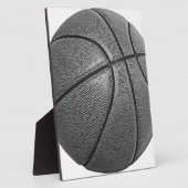 Plaque Photo Basket-ball en niveaux de gris (Côté)