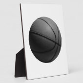 Plaque Photo Basket-ball noir et blanc (Côté)