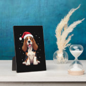 Plaque Photo Basset Hound Christmas Tank Top (Côté)