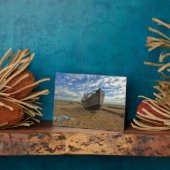 Plaque Photo Bateau de pêche en bois abandonné | Dungeness (Côté)
