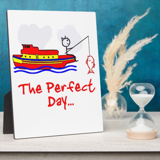 Plaque Photo Bateau de pêcheur (Côté)