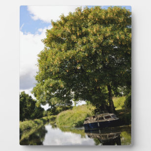 Plaque Photo Bateaux à canaux