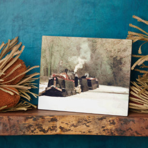 PLAQUE PHOTO BATEAUX DE CANAL