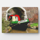 PLAQUE PHOTO BATEAUX DE CANAL (Devant)