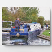PLAQUE PHOTO BATEAUX DE CANAL (Devant)