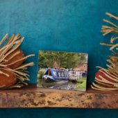 PLAQUE PHOTO BATEAUX DE CANAL (Côté)