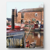 PLAQUE PHOTO BATEAUX DE CANAL (Devant)