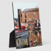 PLAQUE PHOTO BATEAUX DE CANAL (Côté)