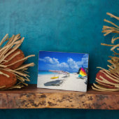 Plaque Photo Bateaux Et Transats (Côté)