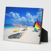 Plaque Photo Bateaux Et Transats (Côté)