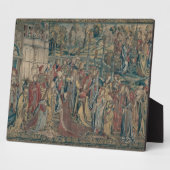 Plaque Photo Bathsheba ordered to the Palace, Tapestry of David (Côté)