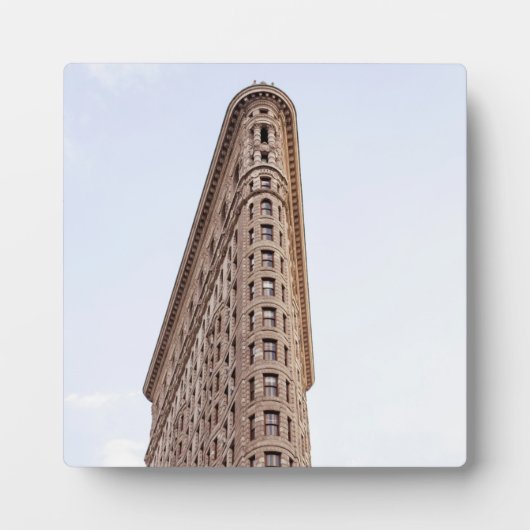 Plaque Photo bâtiment Flatiron (Devant)