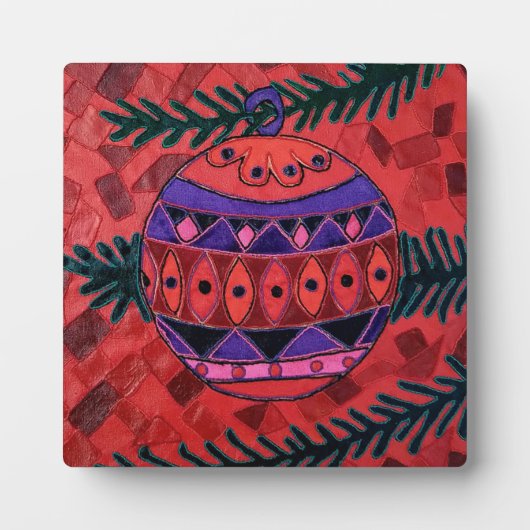 Plaque Photo Bauble (Devant)