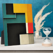 Plaque Photo Bauhaus - design inspiré du style bauhaus (Côté)