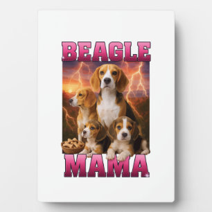 Plaque Photo Beagle 