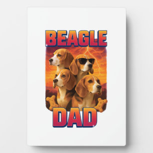 Plaque Photo Beagle