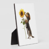 Plaque Photo Beagle Copy (Côté)