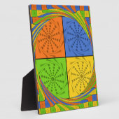 Plaque Photo Beau audacieux Motif égyptien : Un design éblouiss (Côté)