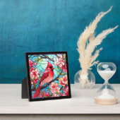Plaque Photo Beau Cardinal Red Bird (Insitu)