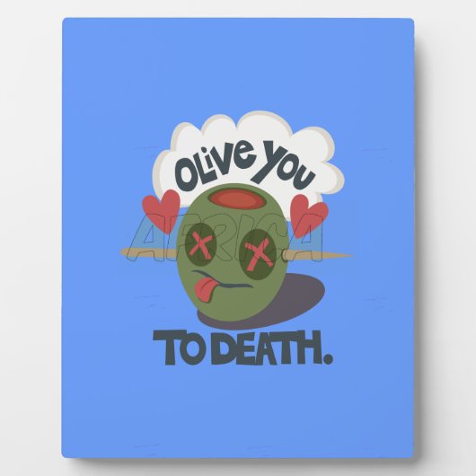 Plaque Photo Beau Cool J'aime Afrique Art (Devant)