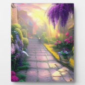Plaque Photo Beau Imaginaire Cottage Garden Path Tabletop (Devant)