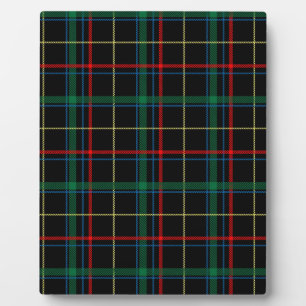 Plaque Photo Beau Motif Plaid