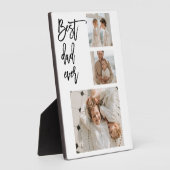 Plaque Photo Beauté Collage photo Meilleur papa Jamais Cadeau (Côté)