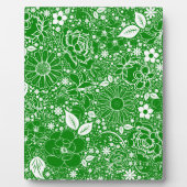 Plaque Photo Beautés botaniques vertes (Devant)