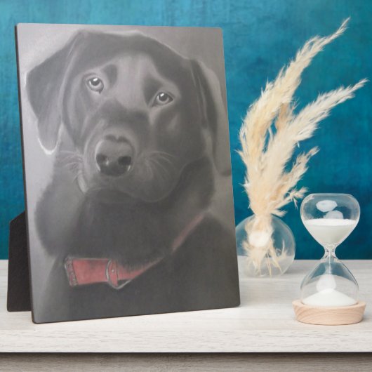 Plaque Photo Beautiful Labrador (Côté)