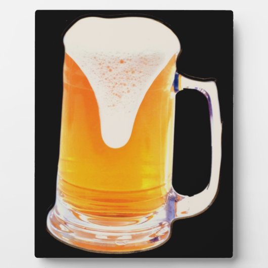 Plaque Photo Beer Mug (Devant)