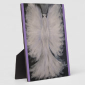 Plaque Photo Belle aile Gardien Ange Peinture Art (Côté)