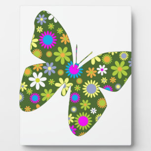 Plaque Photo Belle Aile Papillon Aziza Fleur de Whimsy