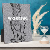 Plaque Photo Belle croquis au crayon Extraordinaire : Heures su (Côté)