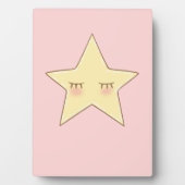 Plaque Photo Belle étoile (Devant)