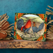 Plaque Photo Belle Fowl de jeu (Côté)