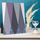 Plaque Photo Belle impression Extraordinaire Chevron Design Art (Côté)