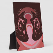 Plaque Photo Belle Motif Maroon Africain Design d'impression (Côté)