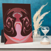 Plaque Photo Belle Motif Maroon Africain Design d'impression (Côté)